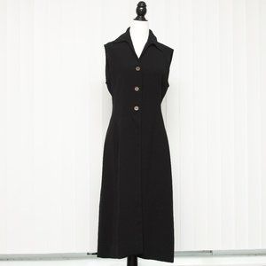 Tristan and Iseut Long Black Vest